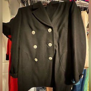 Black winter jacket